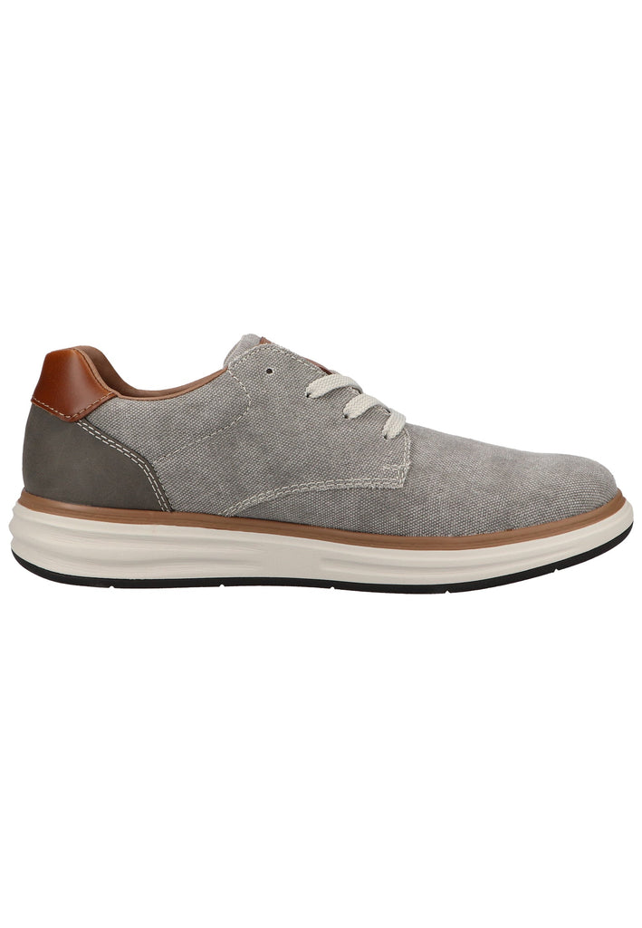Rieker Sneaker Lederimitat/Textil Grau