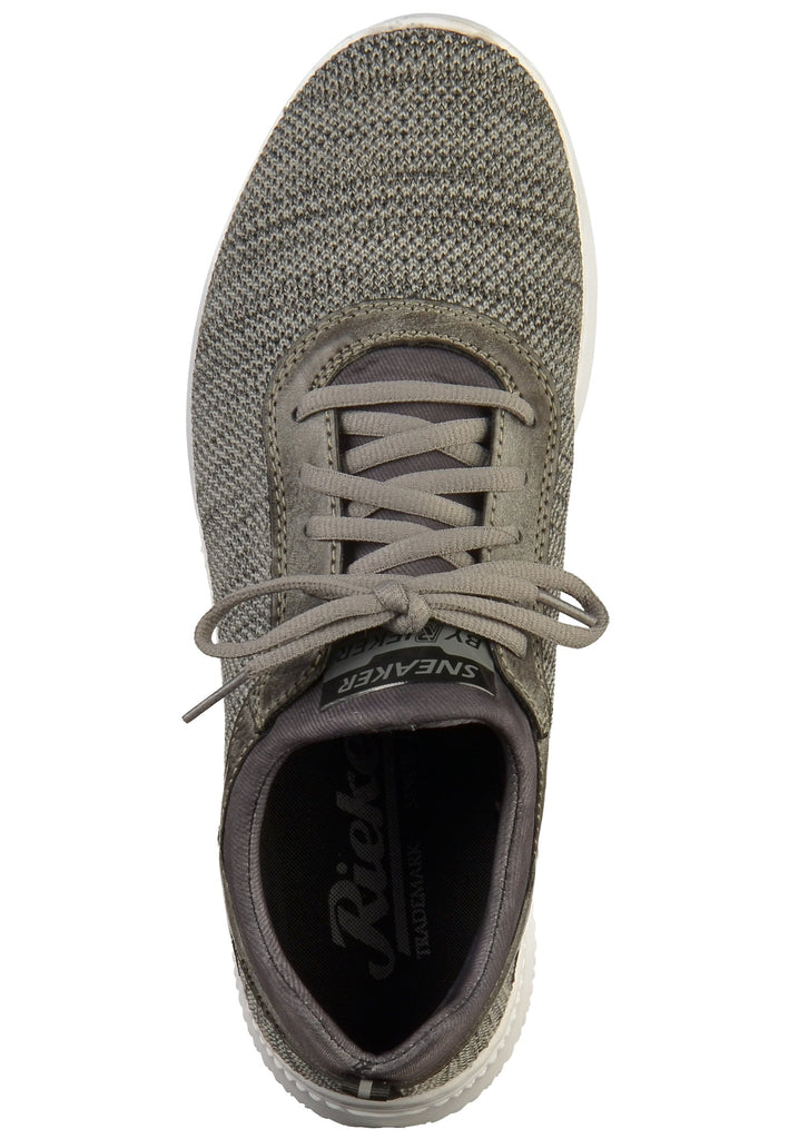 Rieker Sneaker Lederimitat/Textil Grau