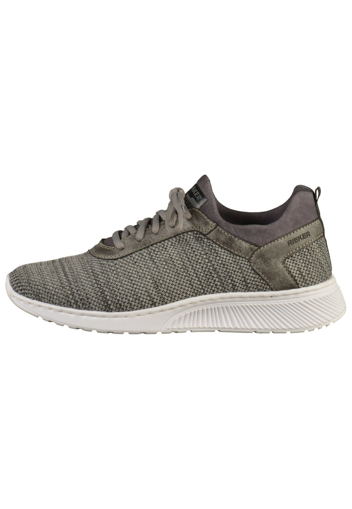 Rieker Sneaker Lederimitat/Textil Grau