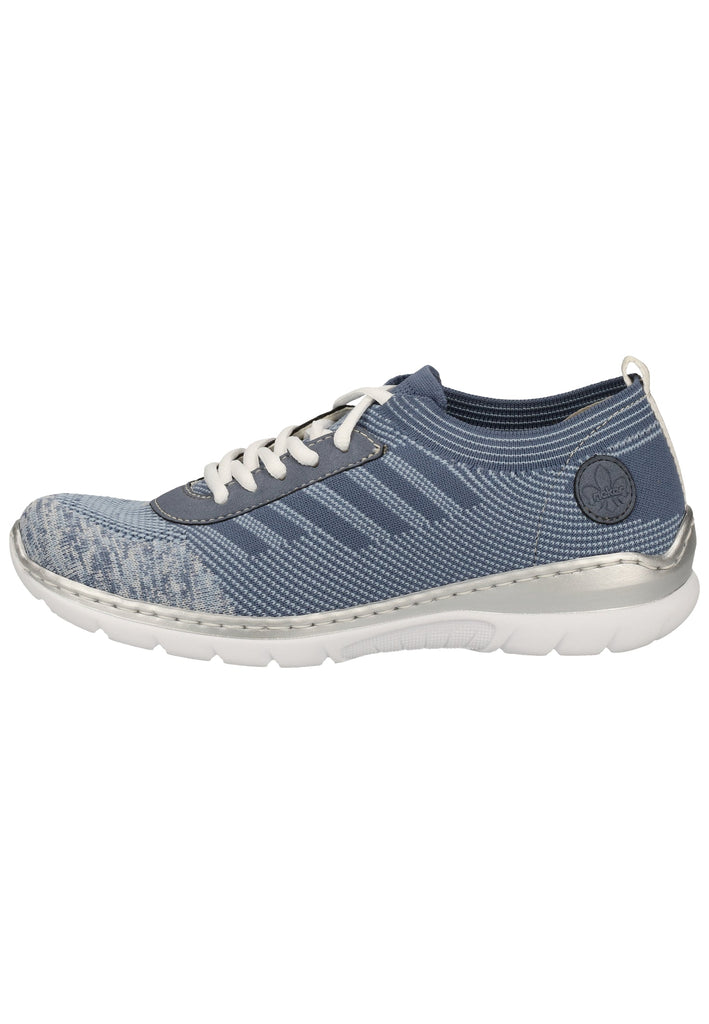 Rieker Sneaker Lederimitat/Textil Jeans