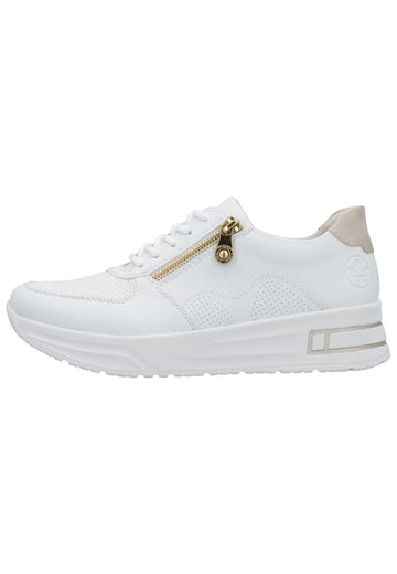 Sneaker Rieker Sneaker Synthetik Weiß