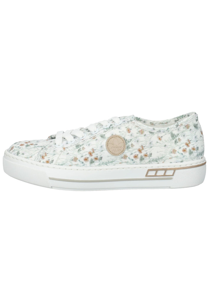 Rieker Sneaker Textil Floral White