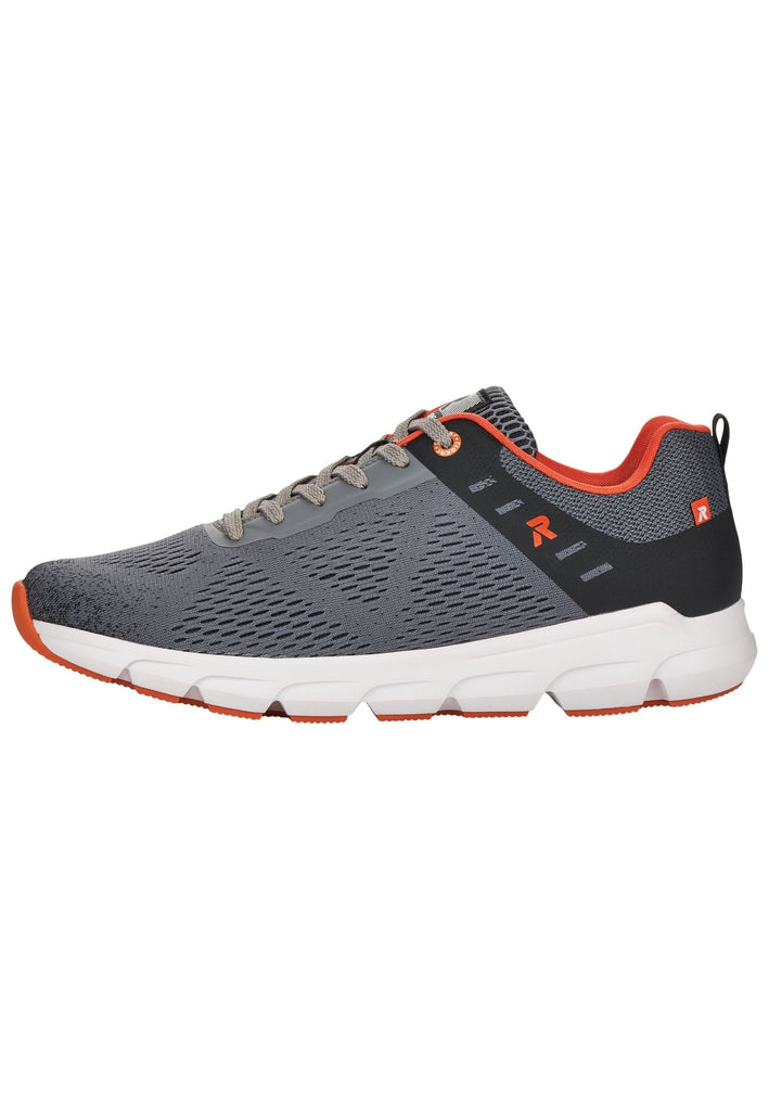 Rieker Sneaker Textil Grau/Orange