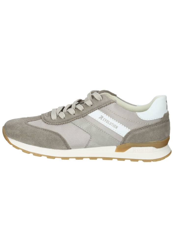 Rieker Sneaker Textil Grau/Weiß