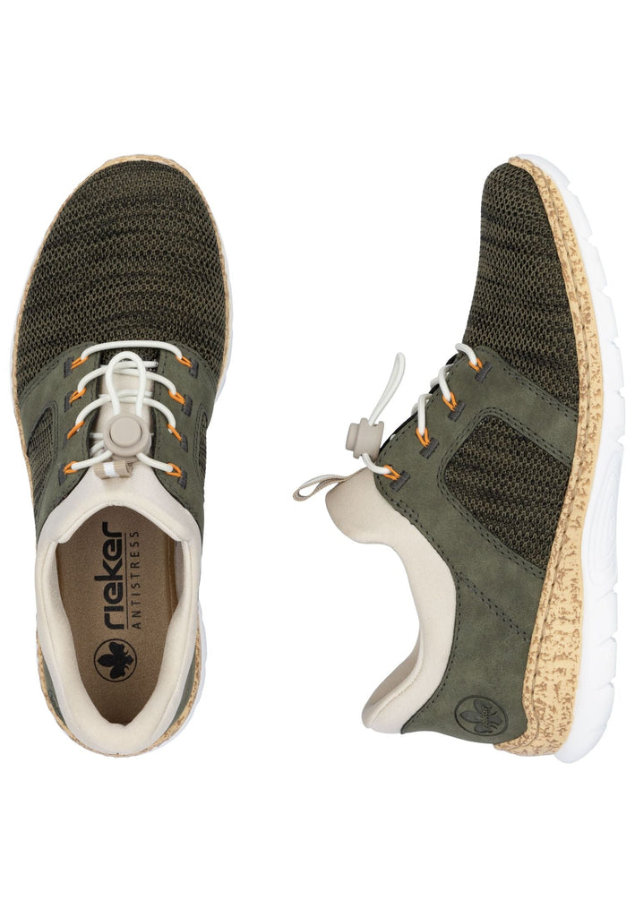 Rieker Sneaker Textil Moos