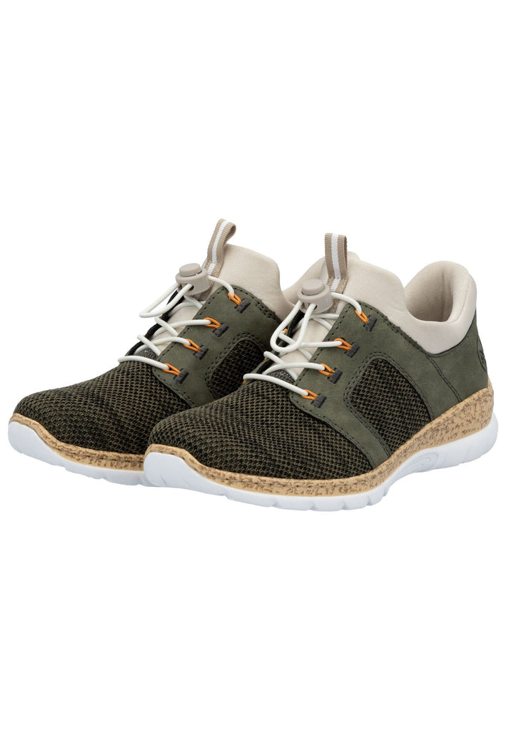 Rieker Sneaker Textil Moos