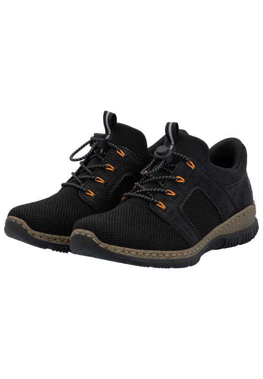 Rieker Sneaker Textil Schwarz