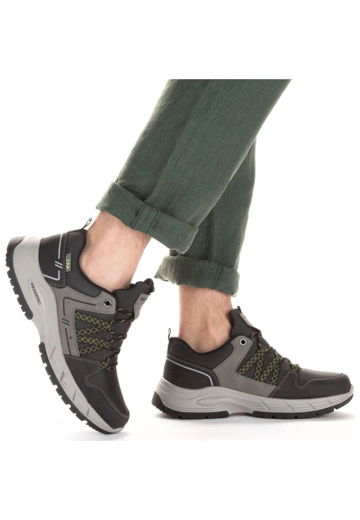Rieker Sneaker Textil Schwarz/Grau