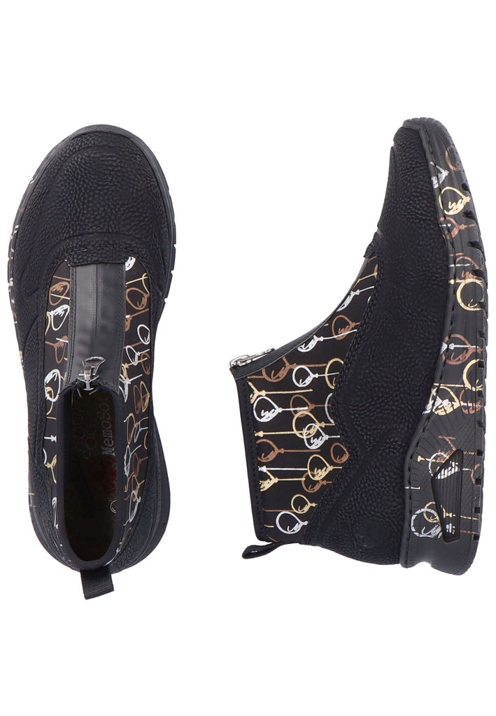 Rieker Sneaker Textil Schwarz Warmfutter