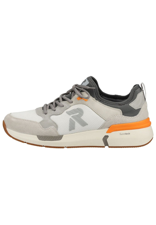 Rieker Sneaker Textil Weiß/Grau