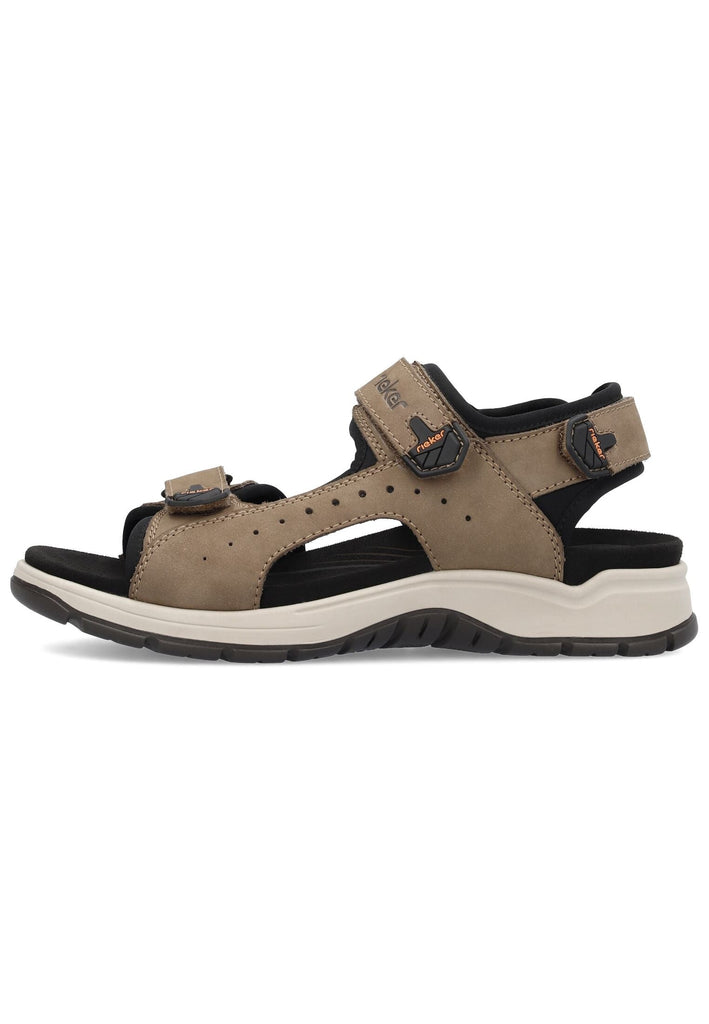 Sport- und Wanderschuhe Rieker Wanderschuhe Leder/Textil Braun/Schwarz