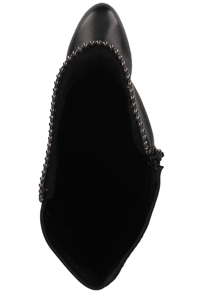 Rieker Stiefel Lederimitat Schwarz