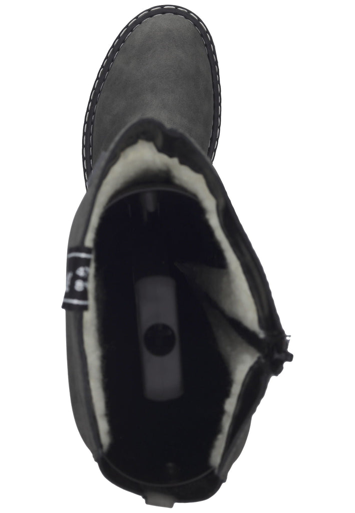 Rieker Stiefel Lederimitat Smoke Warmfutter