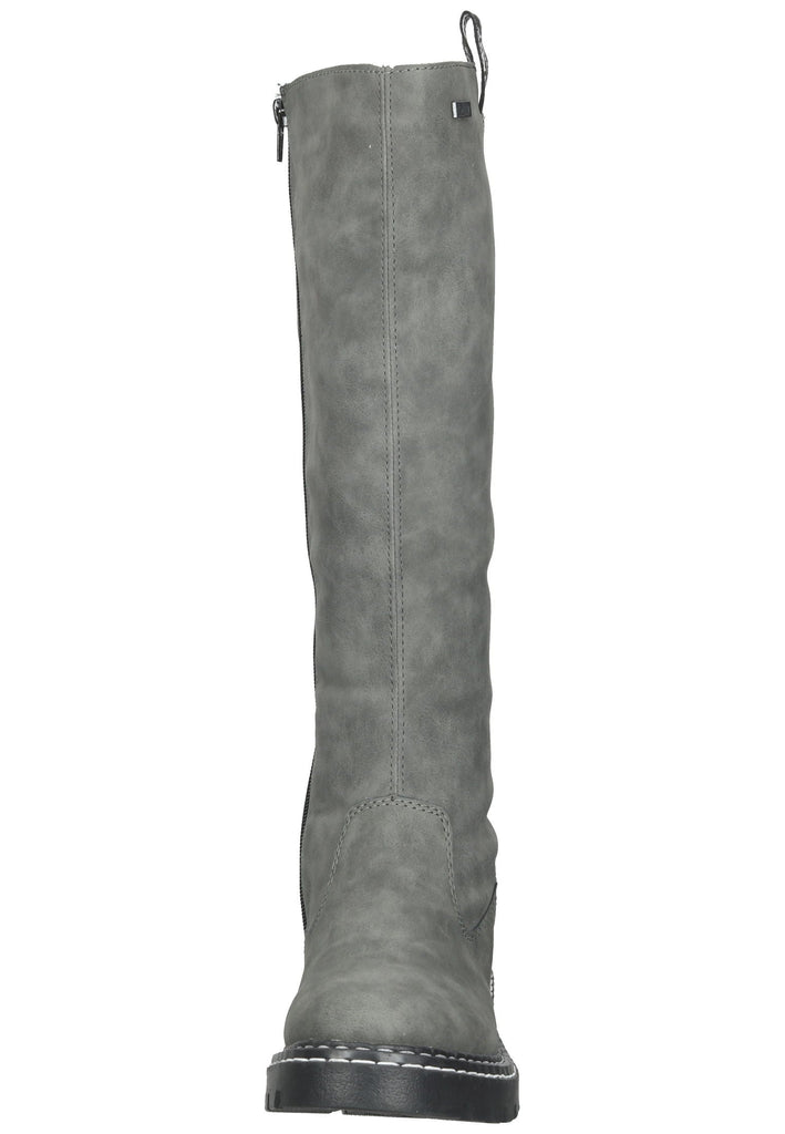 Rieker Stiefel Lederimitat Smoke Warmfutter