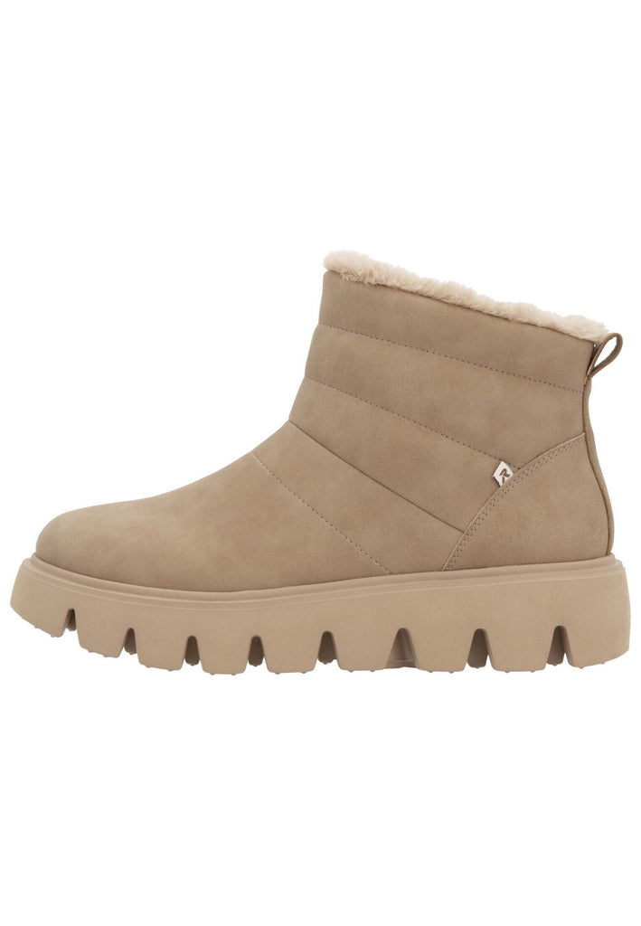 Stiefel Rieker Stiefel Leder Camel Warmfutter