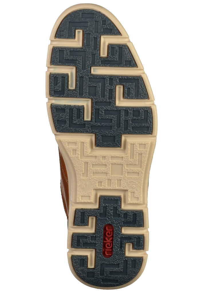 Rieker Stiefelette Glattleder Braun