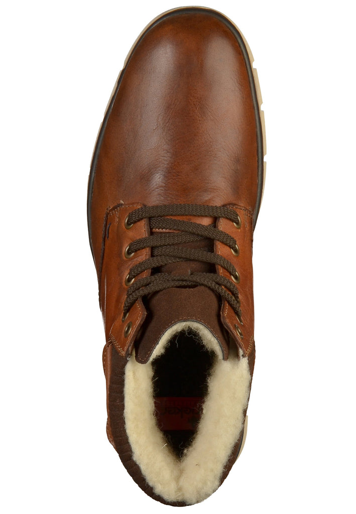 Rieker Stiefelette Glattleder Braun