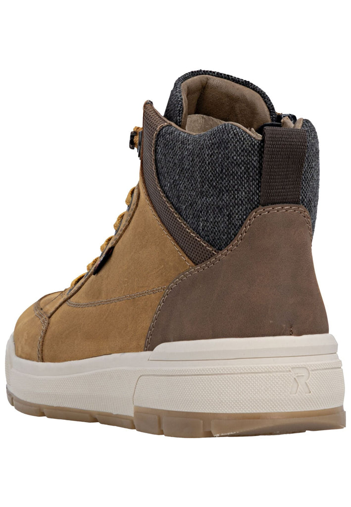 Rieker Stiefelette Leder Beige/Braun Warmfutter