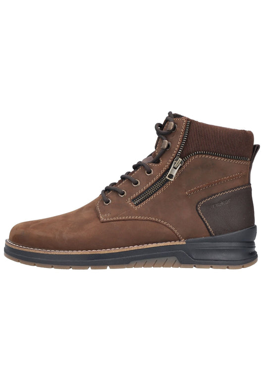 Rieker Stiefelette Leder Braun
