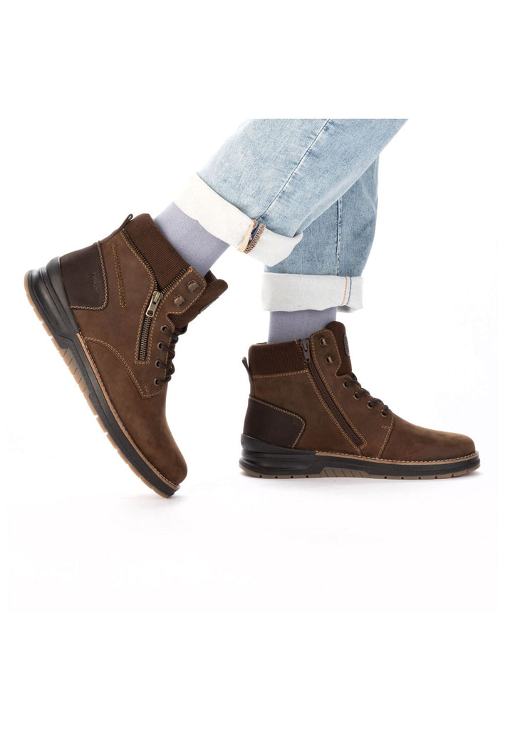Rieker Stiefelette Leder Braun