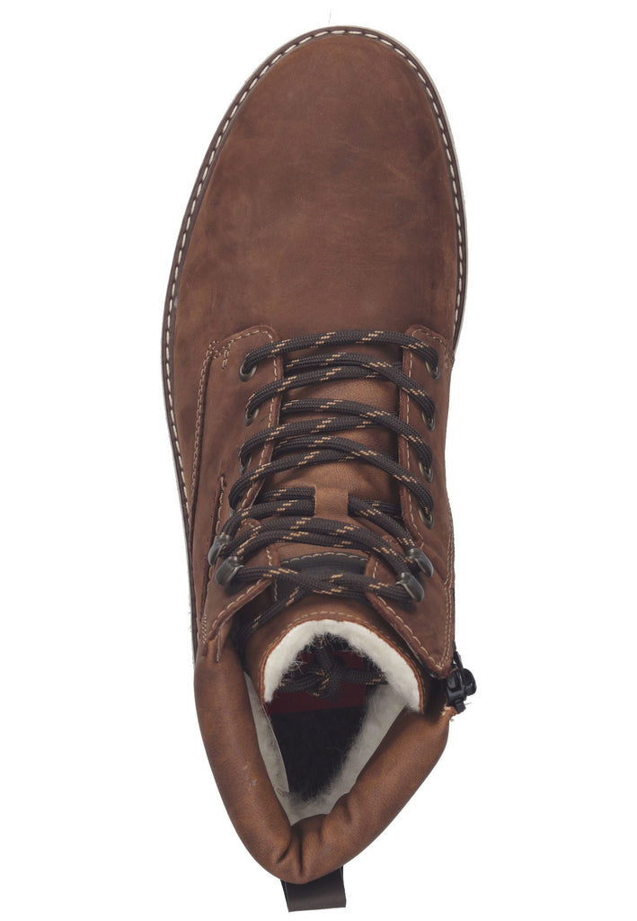 Rieker Stiefelette Leder Braun Warmfutter