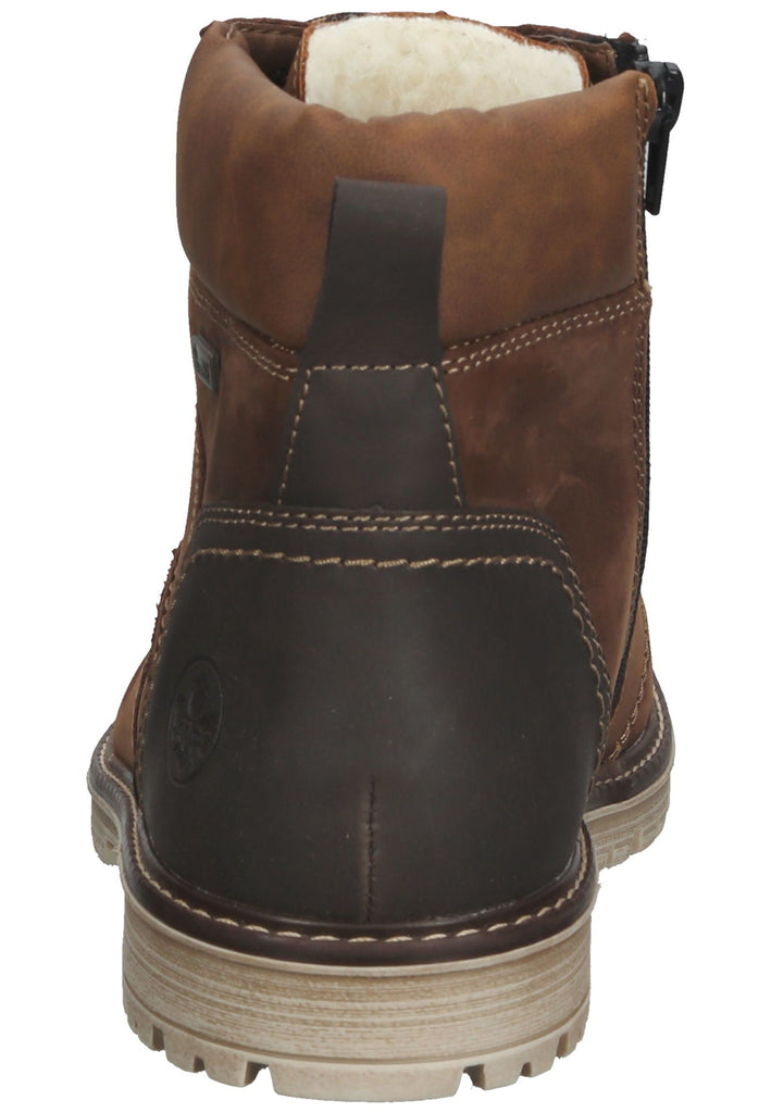 Rieker Stiefelette Leder Braun Warmfutter