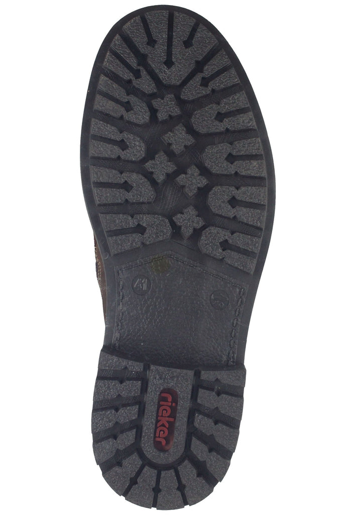 Rieker Stiefelette Leder Braun Warmfutter