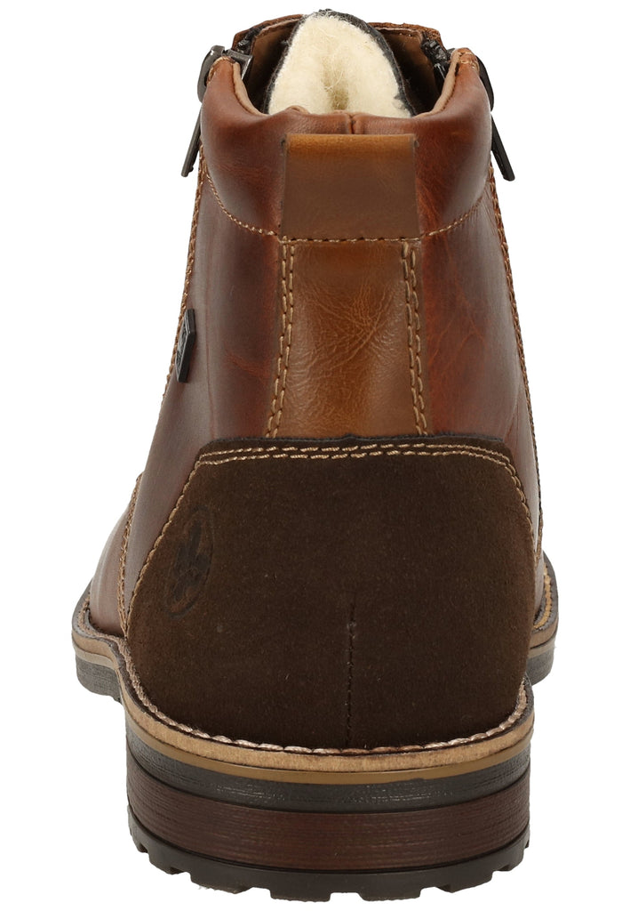 Rieker Stiefelette Leder Braun Warmfutter