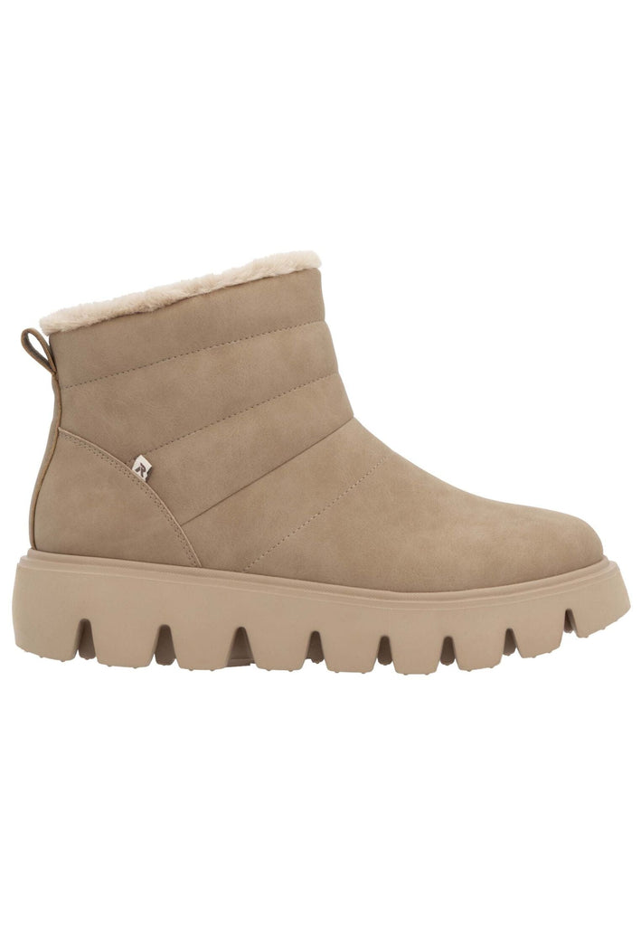 Rieker Stiefelette Leder Camel Warmfutter