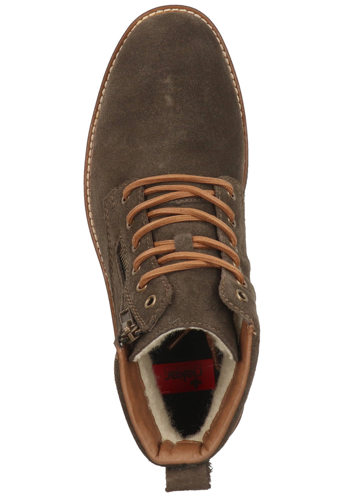 Rieker Stiefelette Leder Erde Warmfutter
