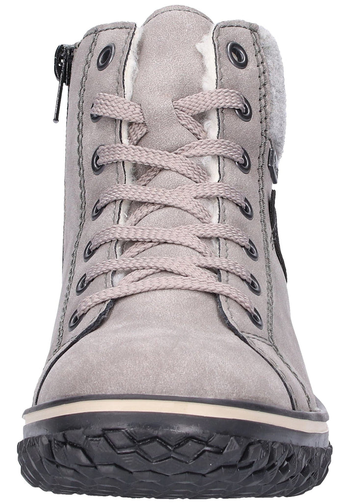 Rieker Stiefelette Leder Grau