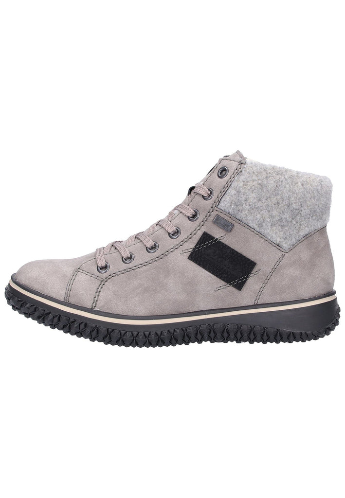Rieker Stiefelette Leder Grau