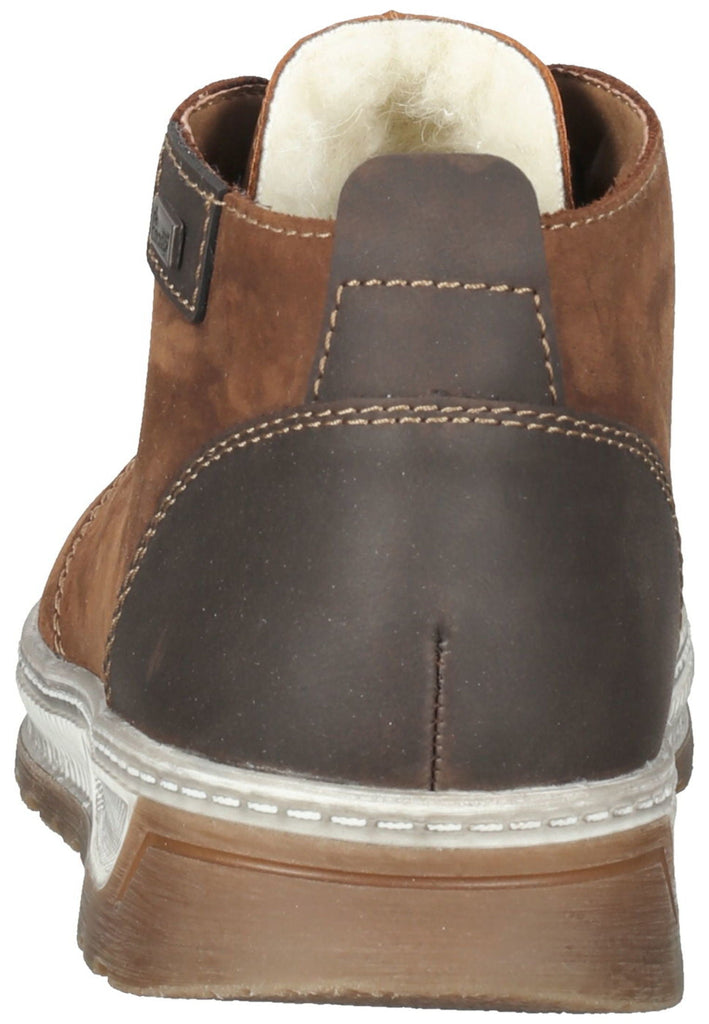 Rieker Stiefelette Leder Mittelbraun Warmfutter