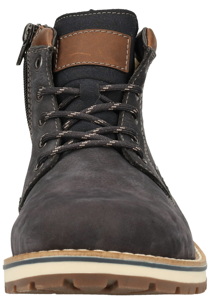 Rieker Stiefelette Leder Navy Warmfutter