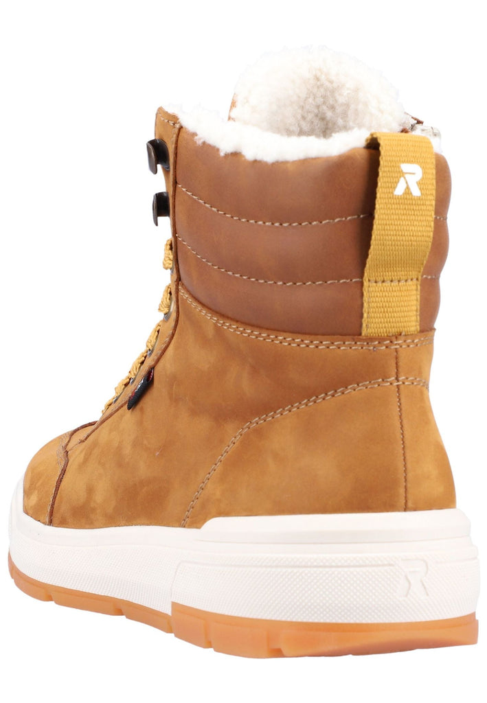 Rieker Stiefelette Leder Nussbraun Warmfutter