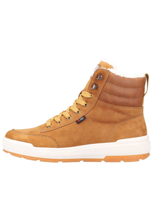 Rieker Stiefelette Leder Nussbraun Warmfutter