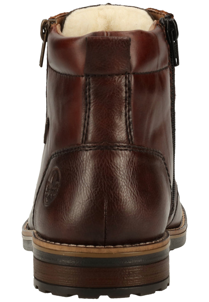 Rieker Stiefelette Leder Rotbraun Warmfutter
