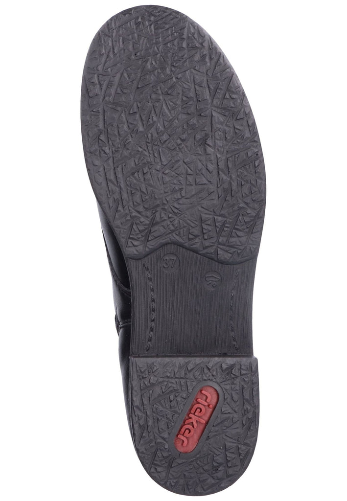 Rieker Stiefelette Leder Schwarz