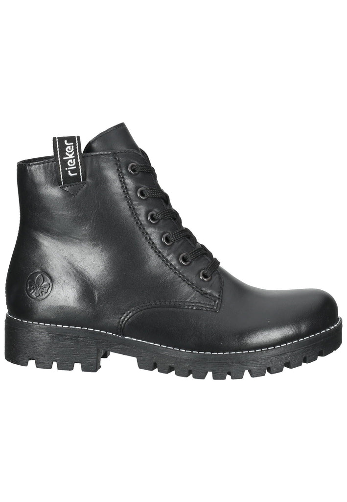 Rieker Stiefelette Leder Schwarz