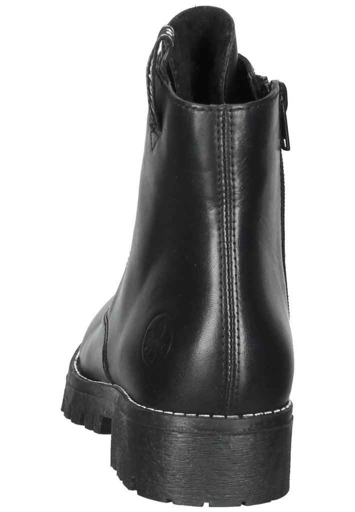 Rieker Stiefelette Leder Schwarz