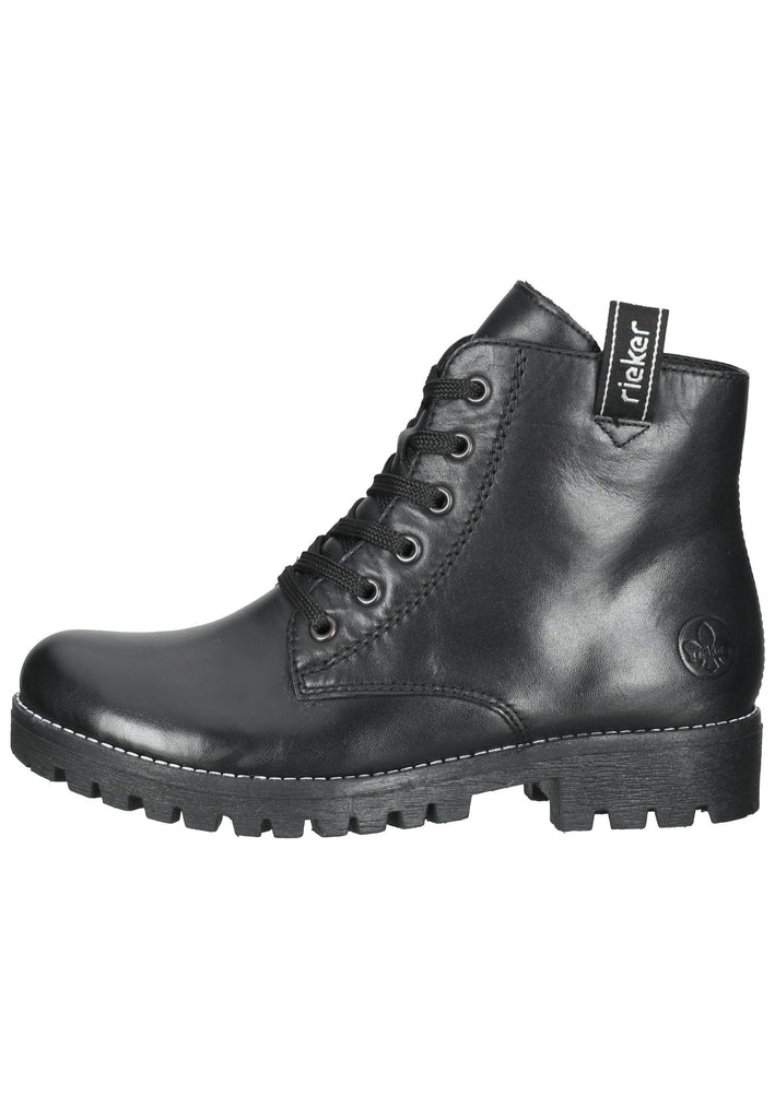 Rieker Stiefelette Leder Schwarz