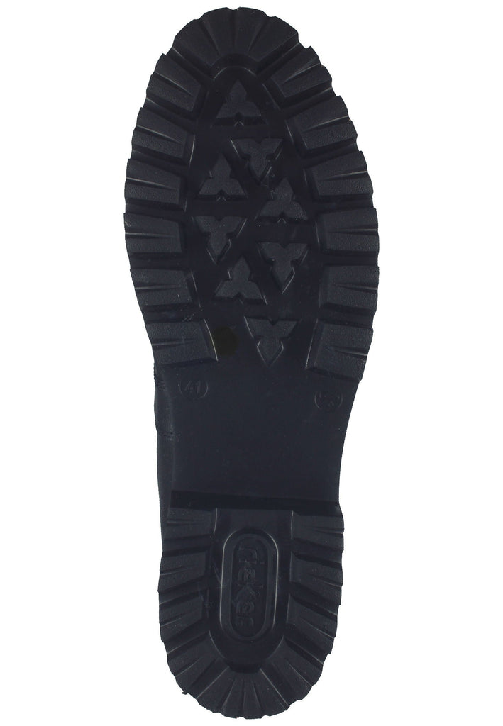 Rieker Stiefelette Leder Schwarz