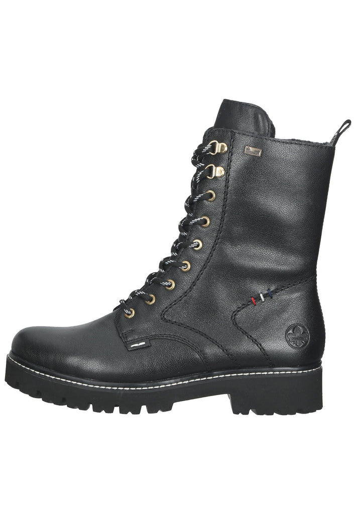 Rieker Stiefelette Leder Schwarz