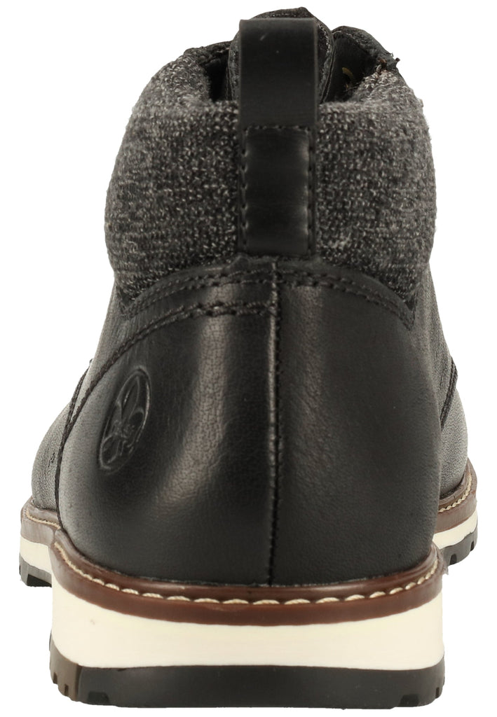 Rieker Stiefelette Leder Schwarz