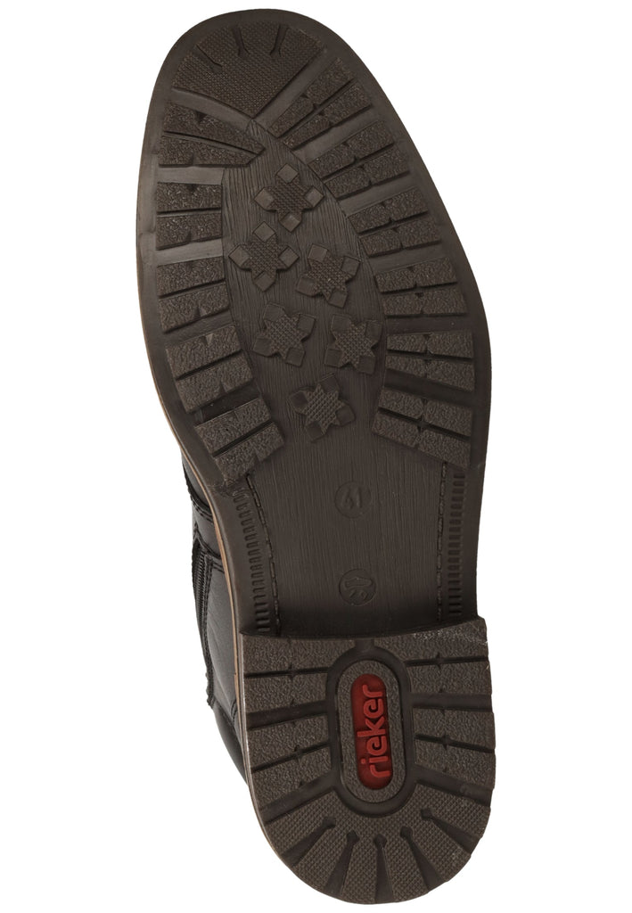 Rieker Stiefelette Leder Schwarz