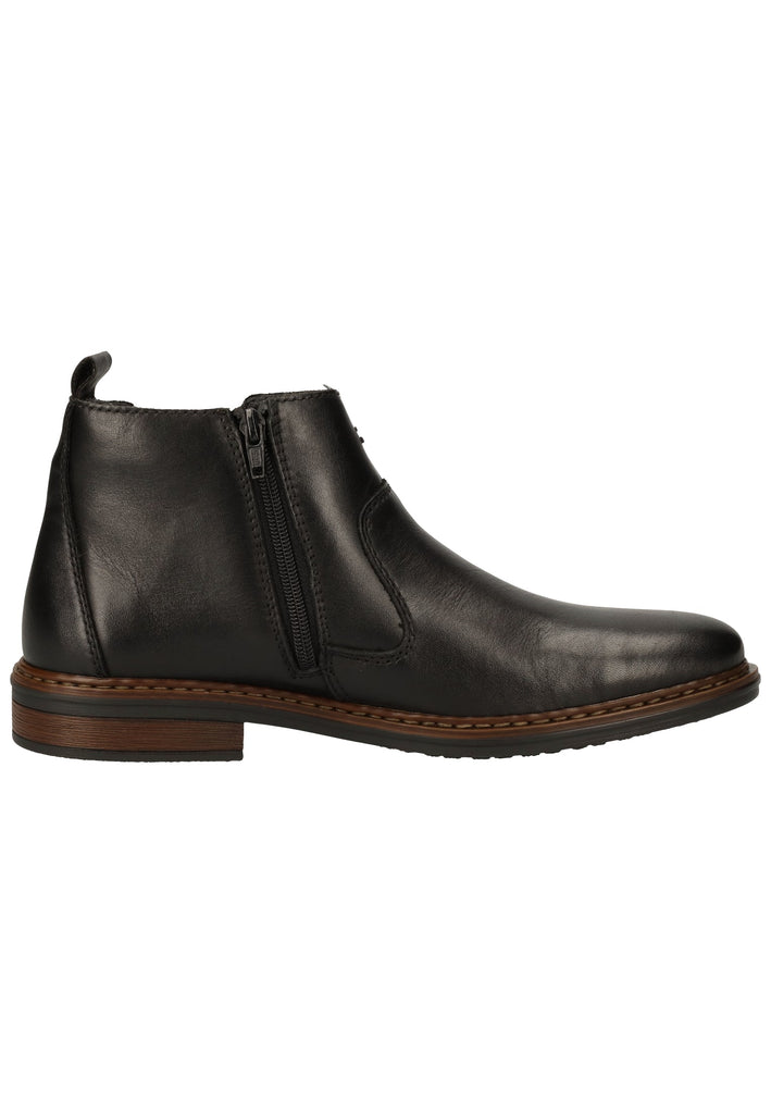 Rieker Stiefelette Leder Schwarz