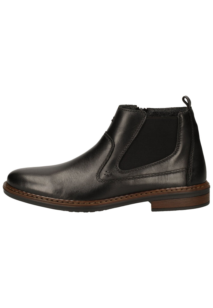 Rieker Stiefelette Leder Schwarz