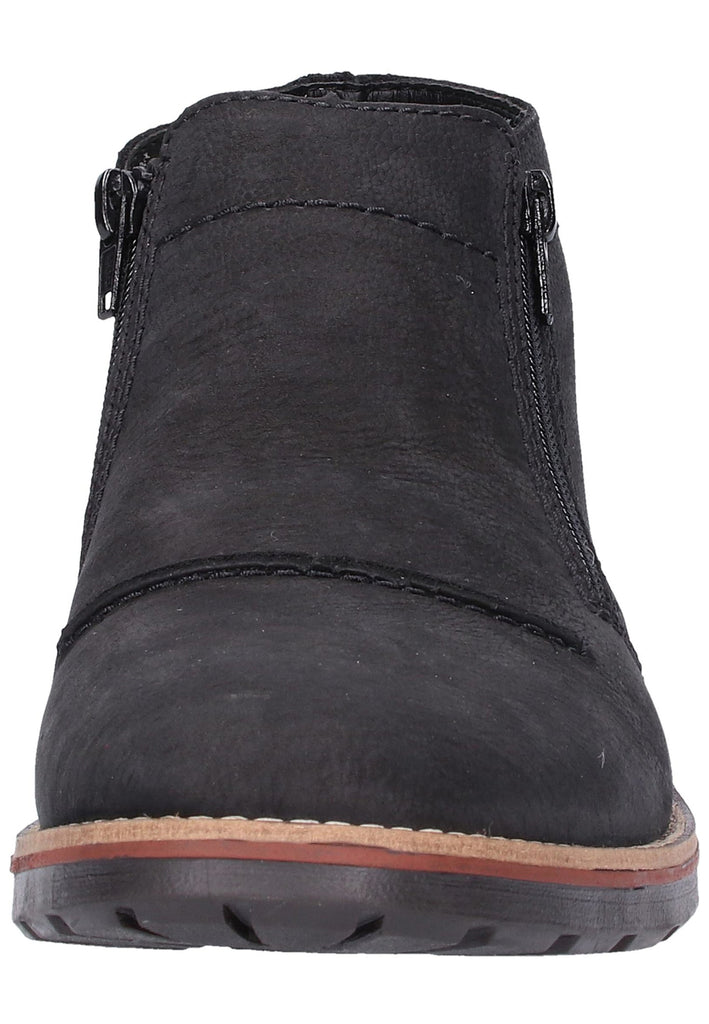 Rieker Stiefelette Leder Schwarz