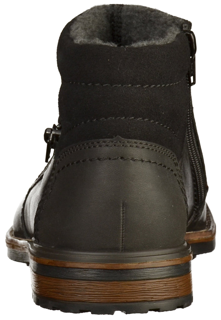 Rieker Stiefelette Leder Schwarz