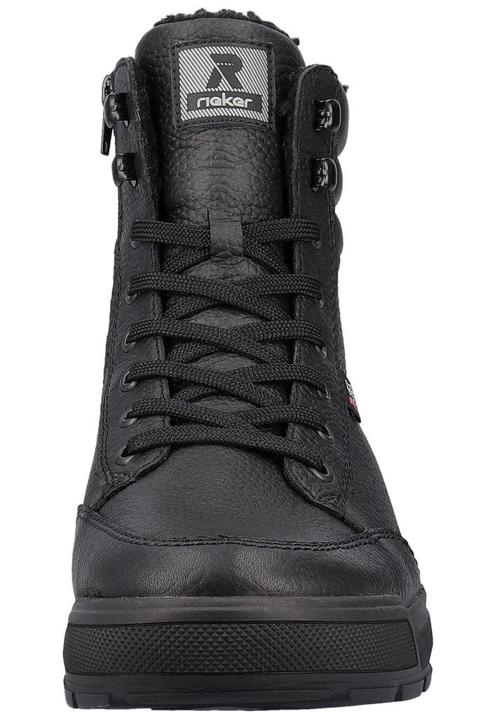 Rieker Stiefelette Leder Schwarz/Schwarz